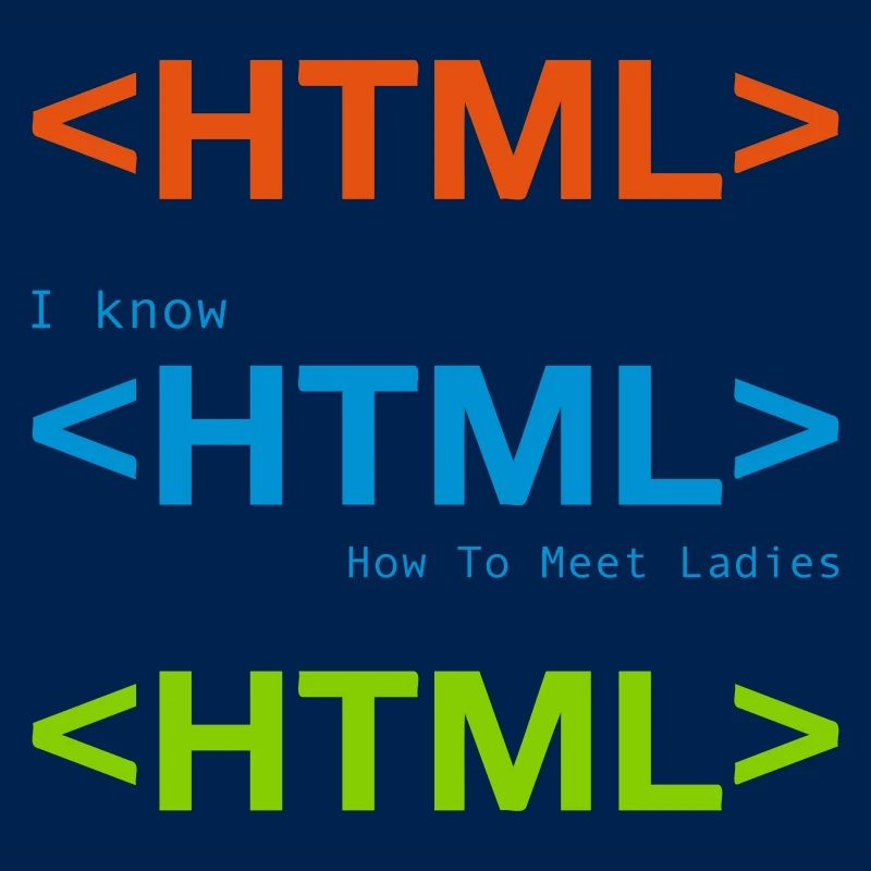 Je connais le HTML