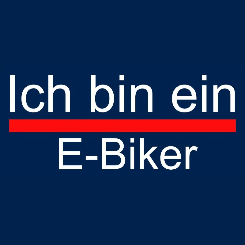 Shirt Ich bin ein E-Biker