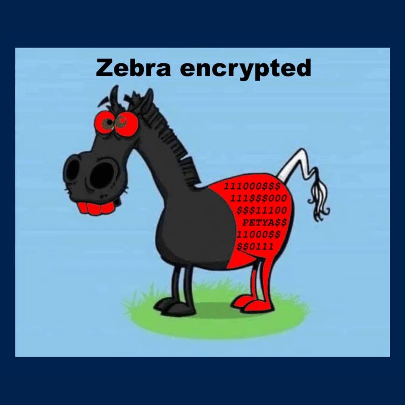Zebra encrypted