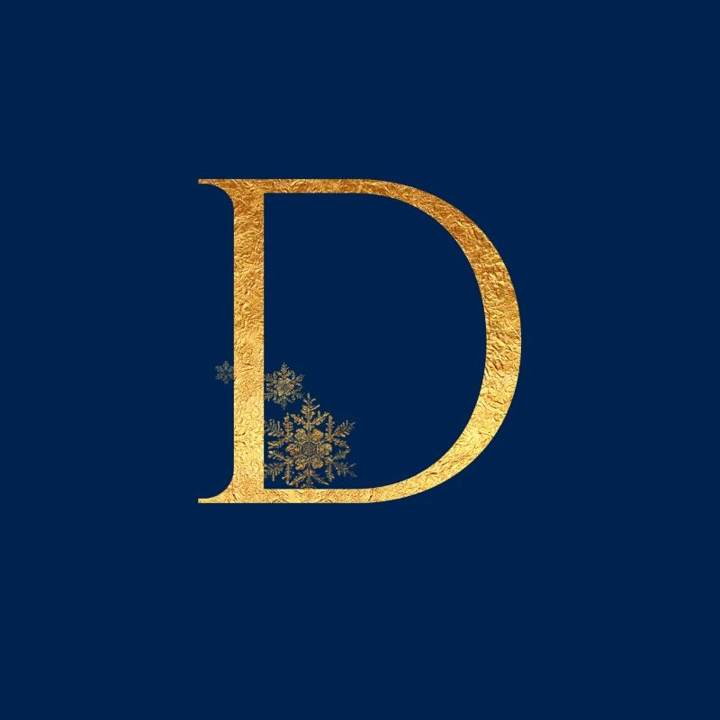 Lettre initiale D