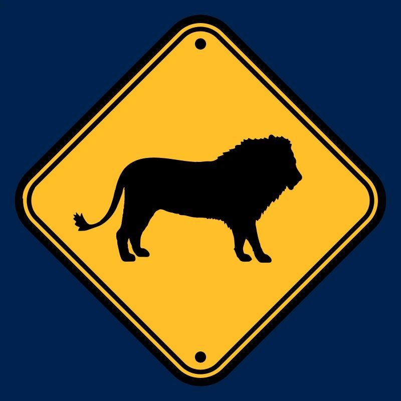 Beware Lion Shield