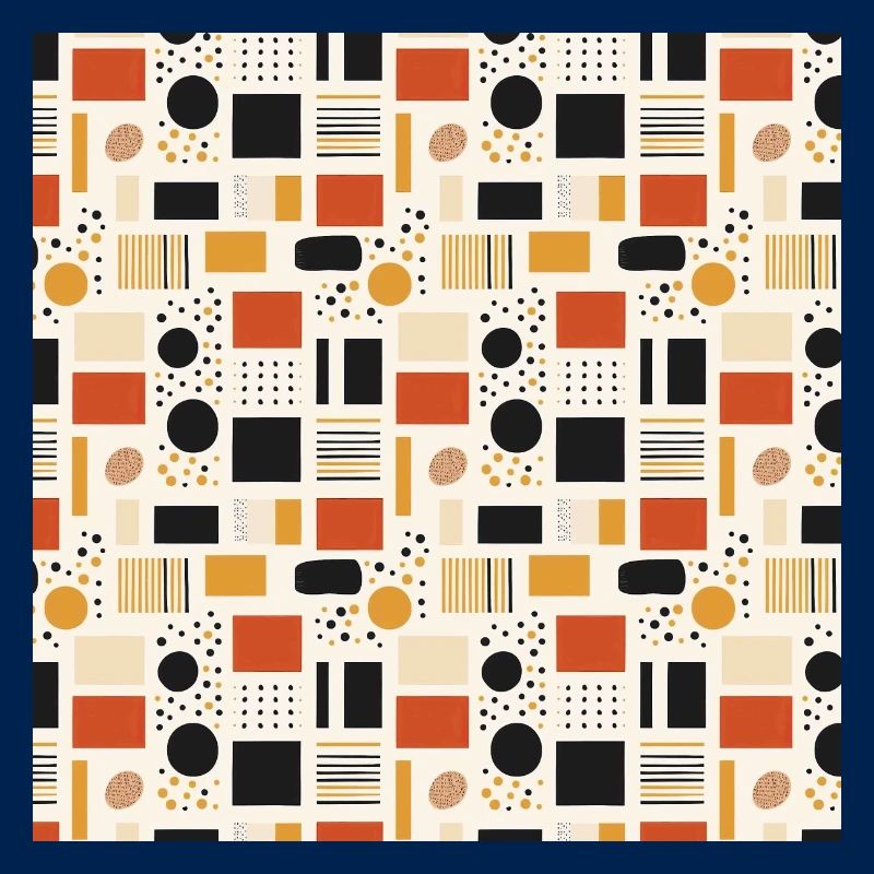 Abstract Geometric Seamless Repeat Pattern Shapes