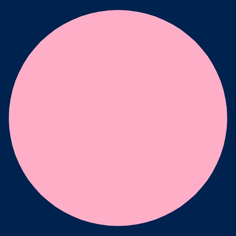 Cercle forme rose simplement idée cadeau rose