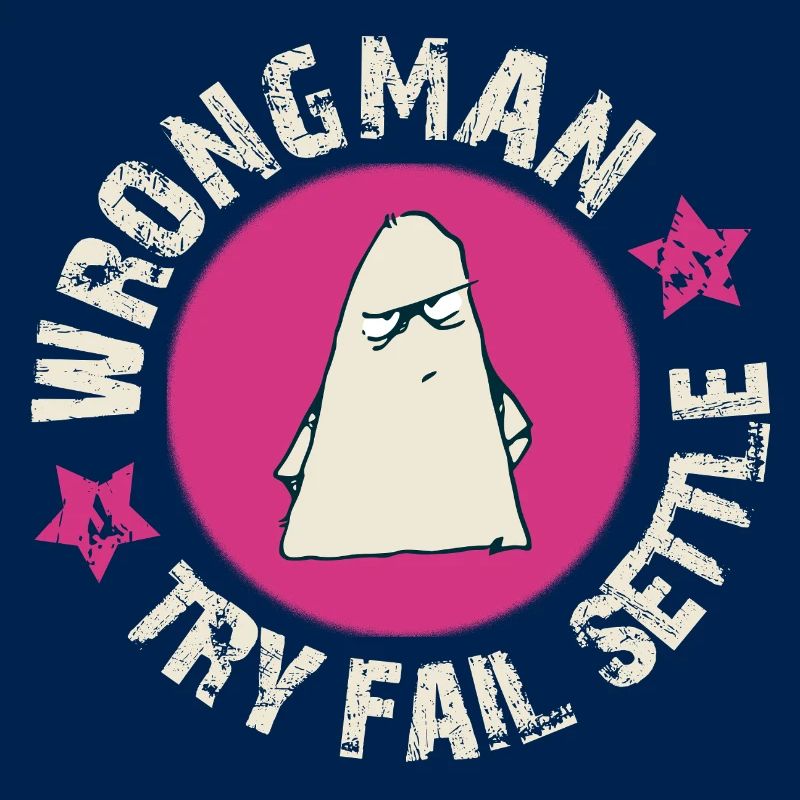 wrongman try - fail - settle