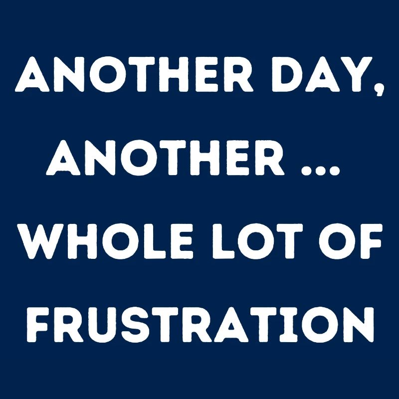 Frustration frustrée de dire l’anglais