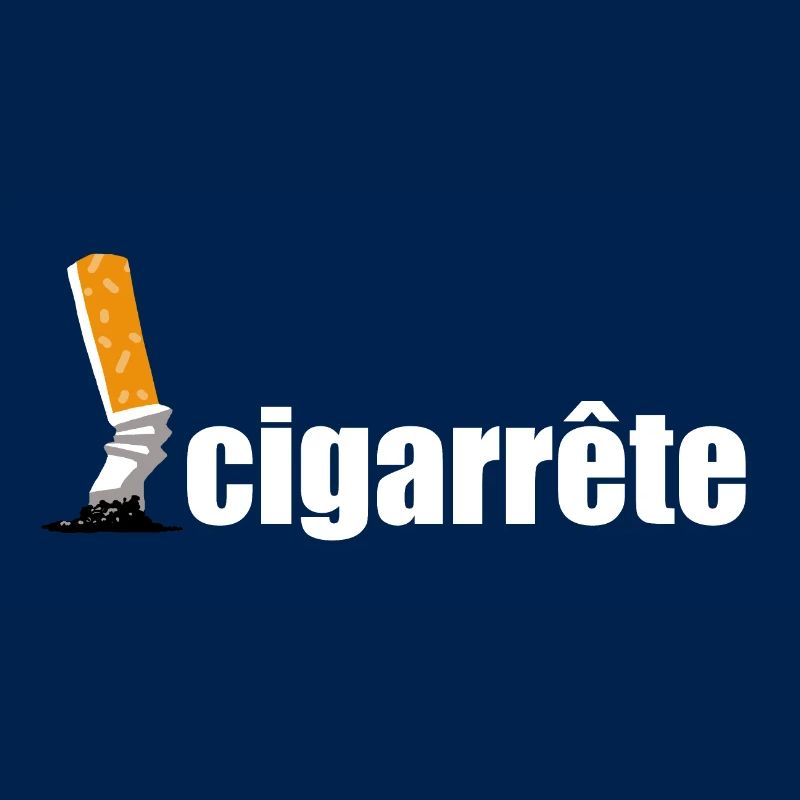 zerquetschte Zigarette