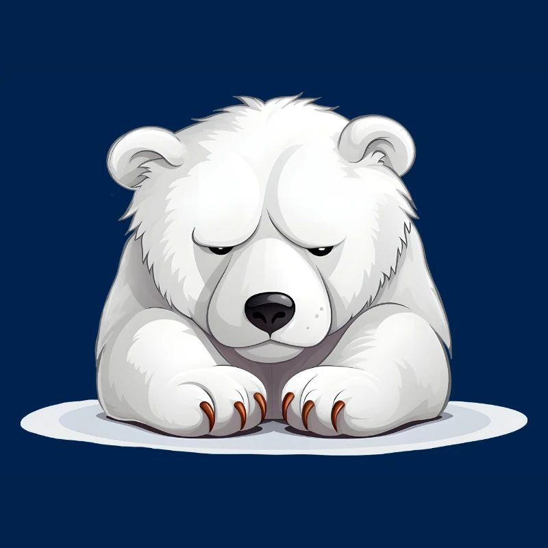 Grumpy Eisbär