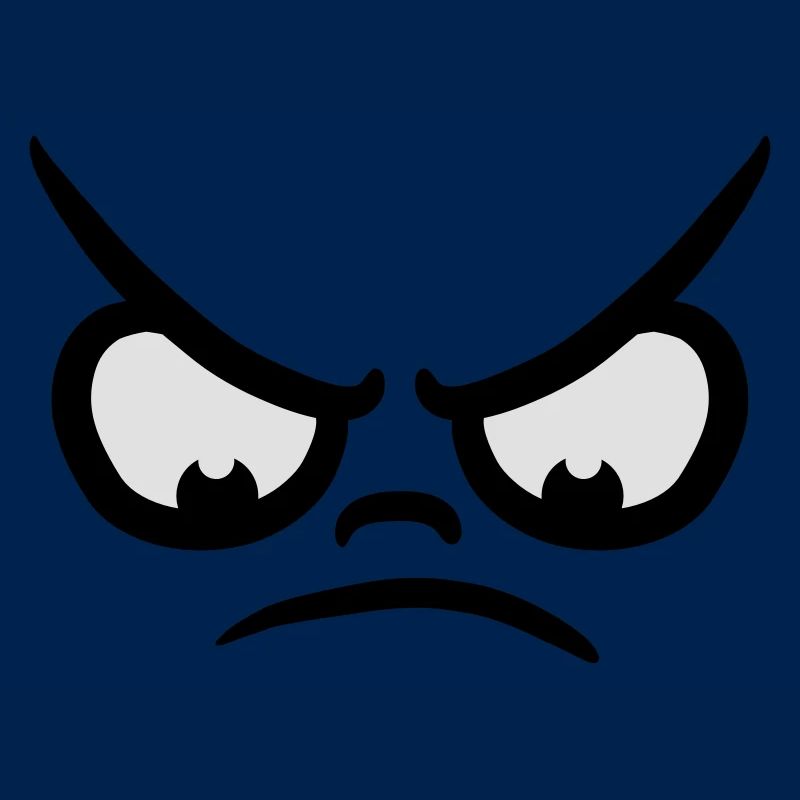 Angry Comic Face