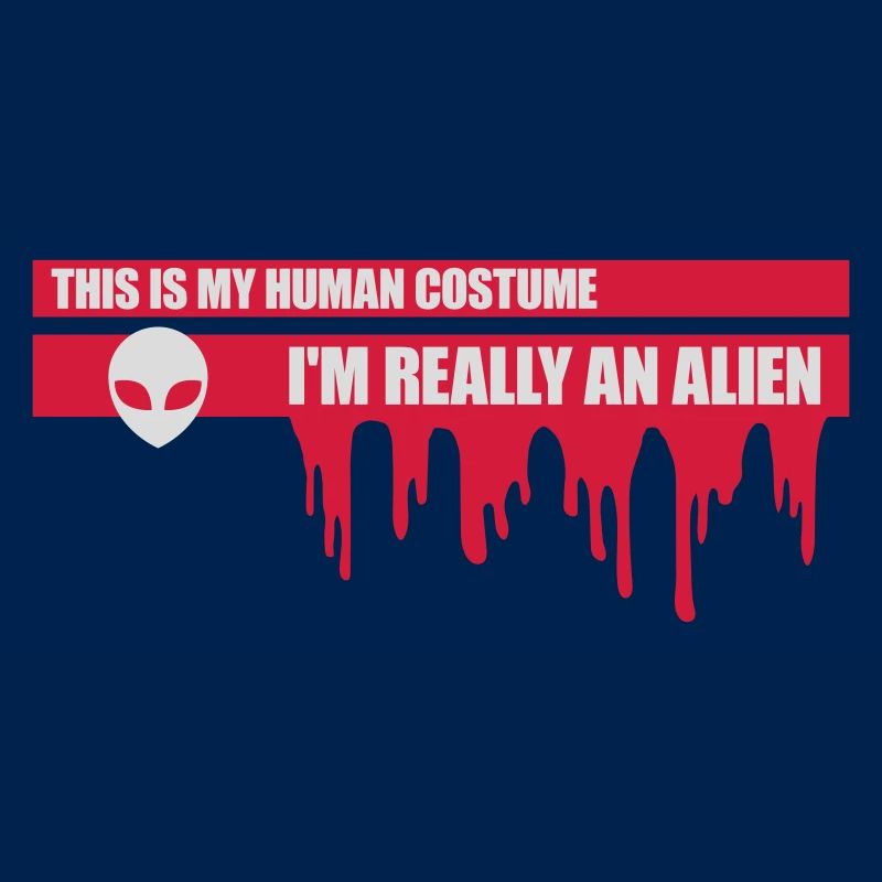 human costume alien Zitat