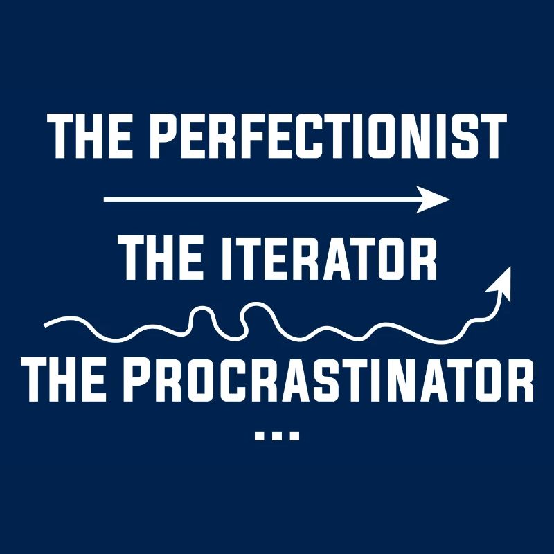 Perfektionist, Iterator, Procrastinator