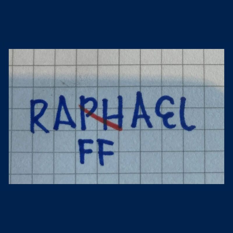 Raphaël, pas Raphaël