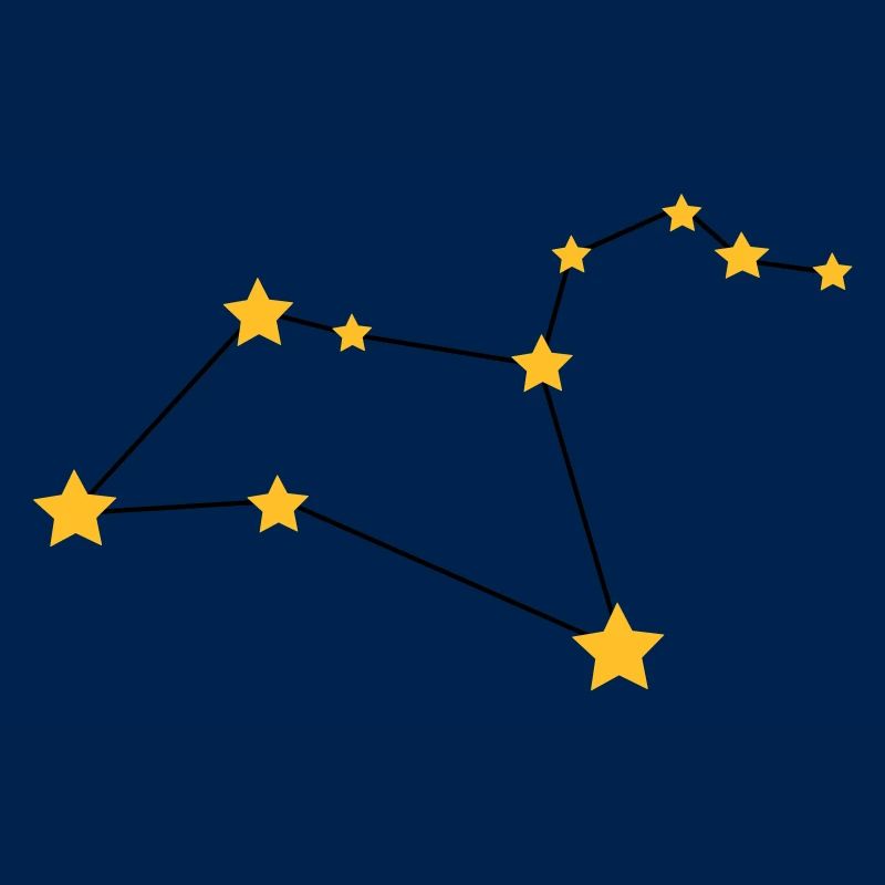 Constellation Zodiaque Lion