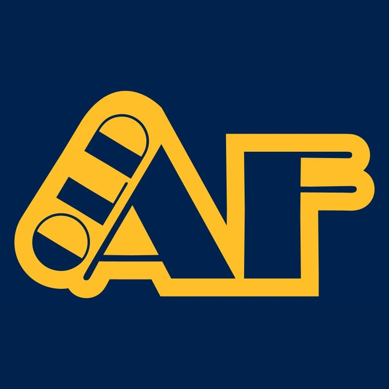 old AF Text Logo