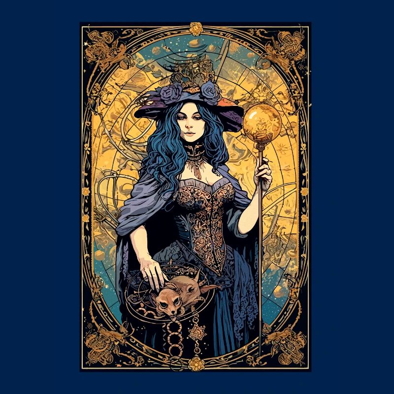 Sorcière de Tarot