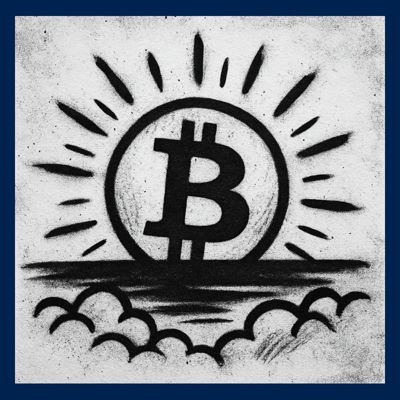 Le soleil se lève avec le Bitcoin