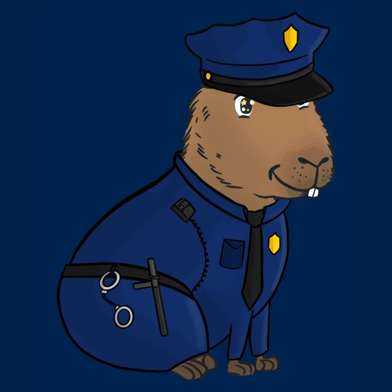 Police Capybara