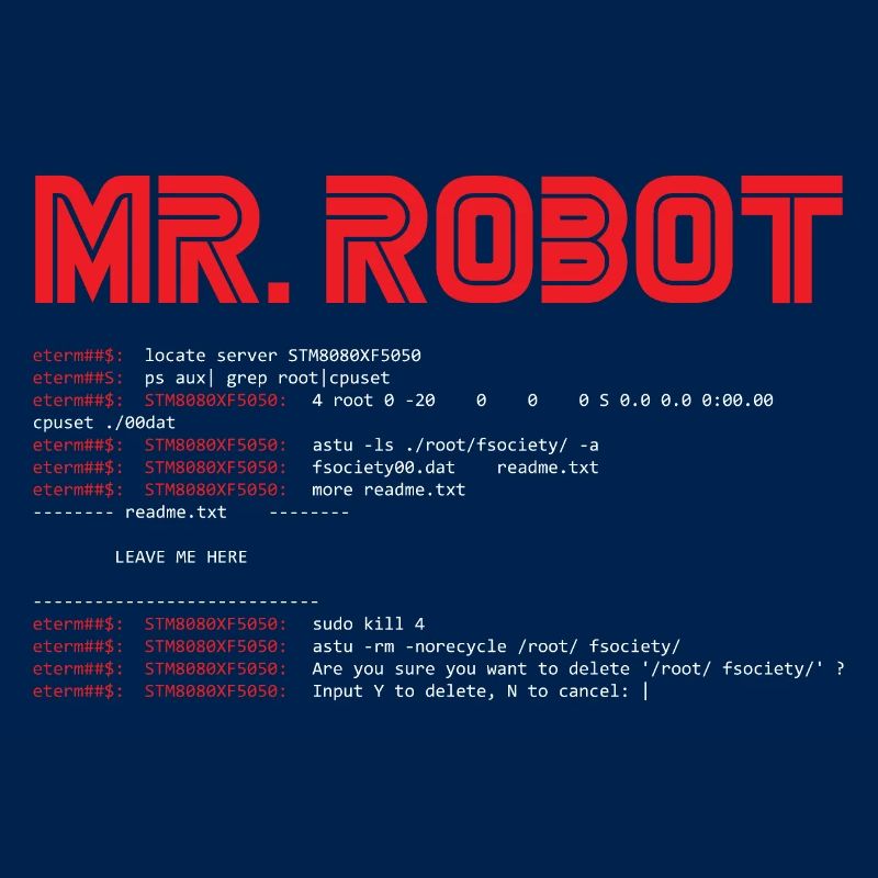 Hacker, mr. robot, Computer
