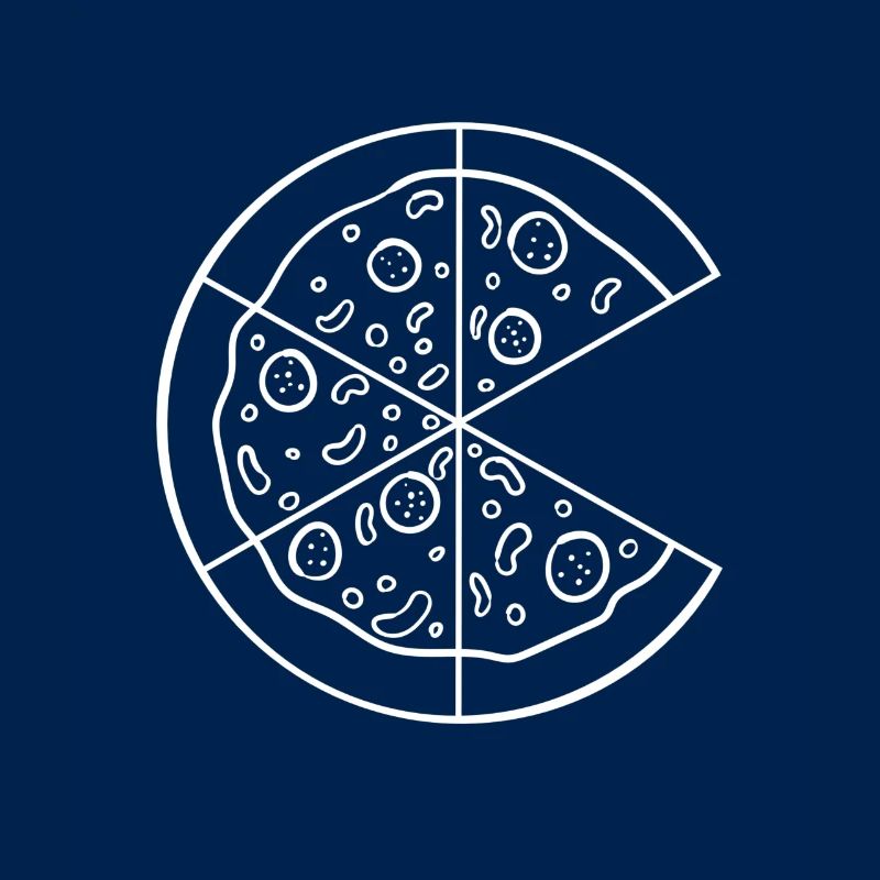 Partner look pizza piece gift