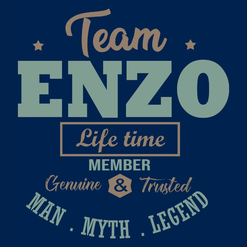 First name ENZO TEAM personalized gift Enzo