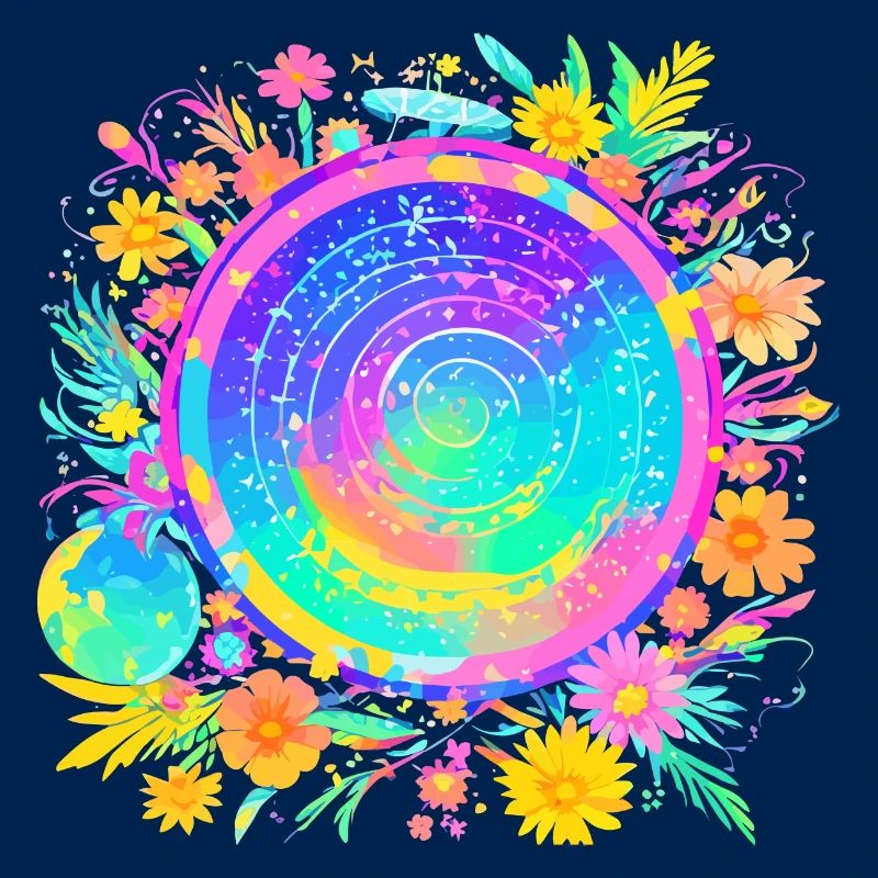 Fleurs hypnotiques