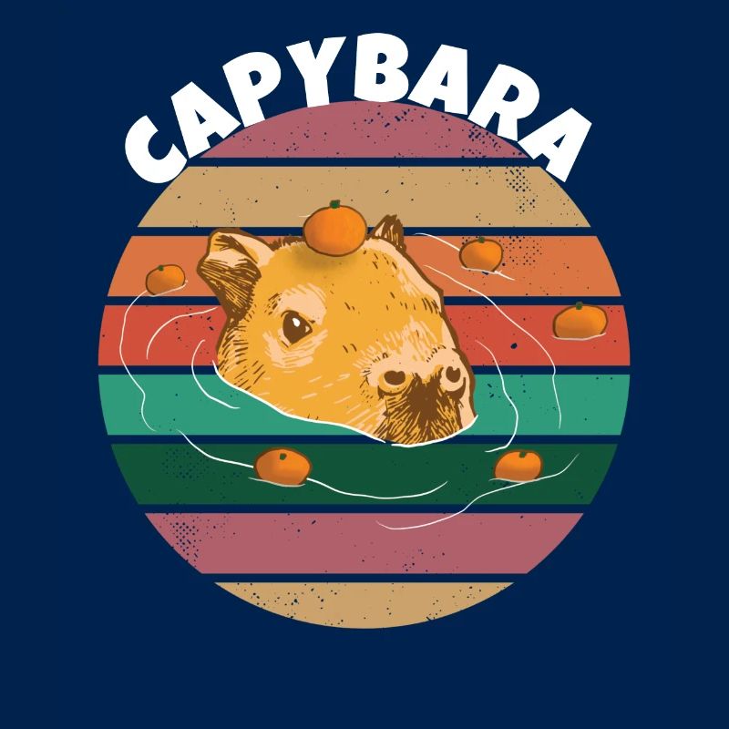 Capybara Orange Meme