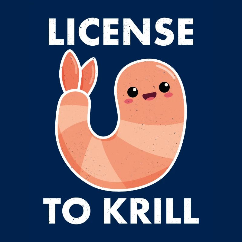 Lizenz für Krill, Garnelen oder Garnelen