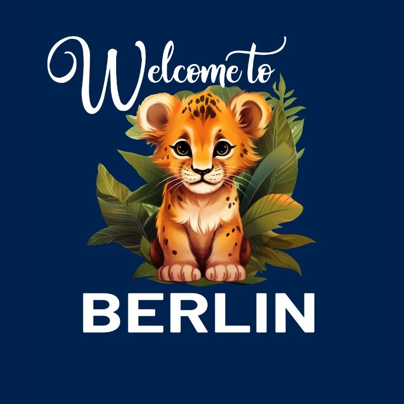 "Welcome to Berlin" Löwe - Stadtleben mit einem