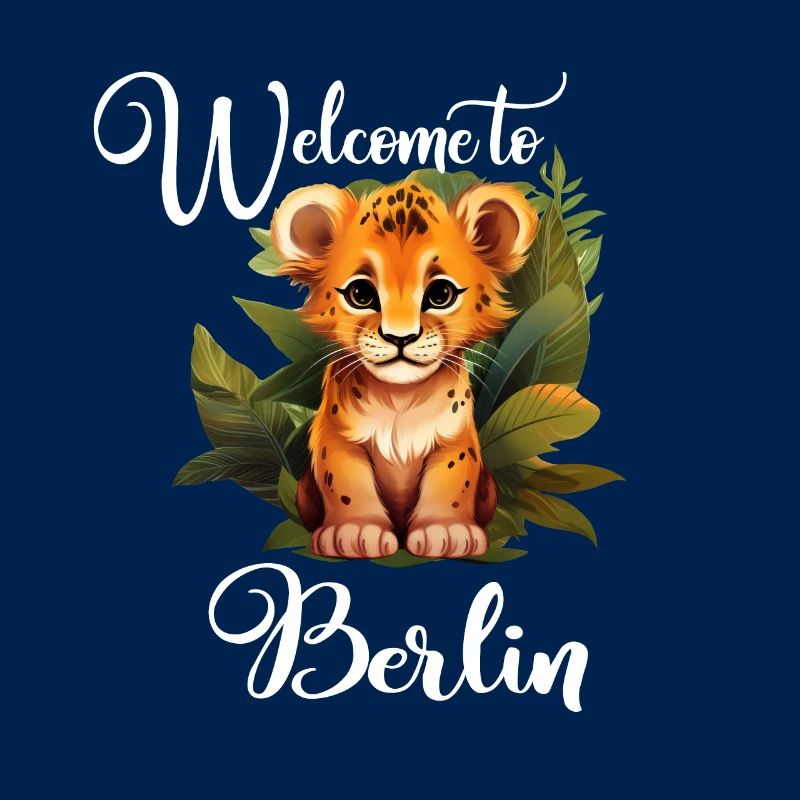 "Welcome to Berlin" Löwe - Stadtleben mit einem