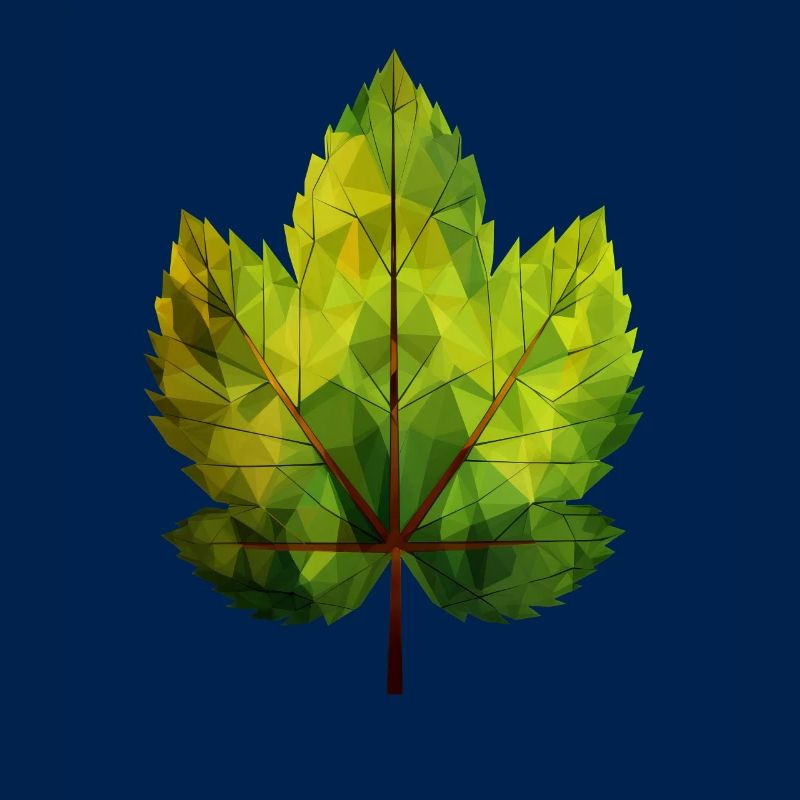 Chestnut magic: tree and leaf in harmony
