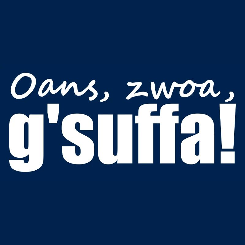 Bayerisch - Dialekt - Spruch