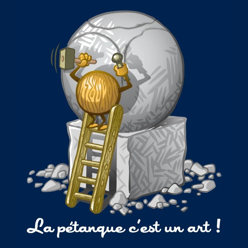 Pétanque ist eine Kunst
