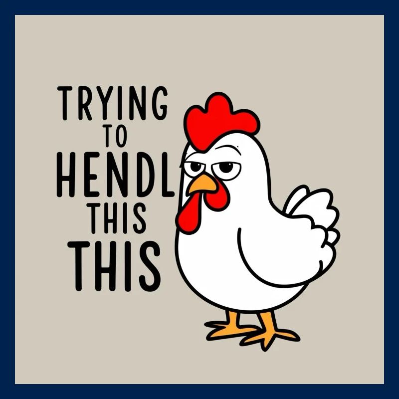 Comic Chicken « Essayer de faire ça »