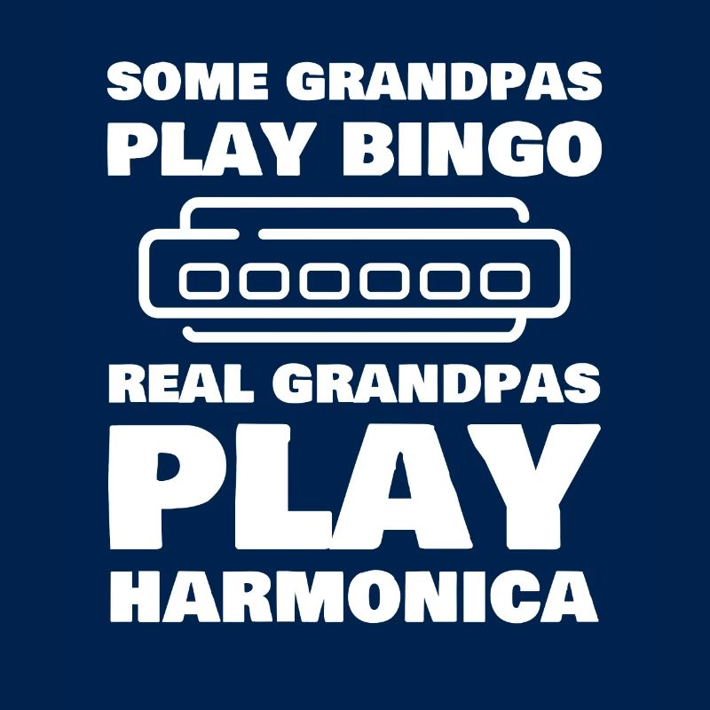 Harmonica Grandpa Funny Harmonica Player
