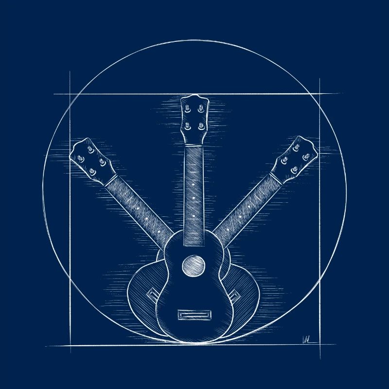 Vitruvian soprano ukulele! UAS Ukelele Uke Fun
