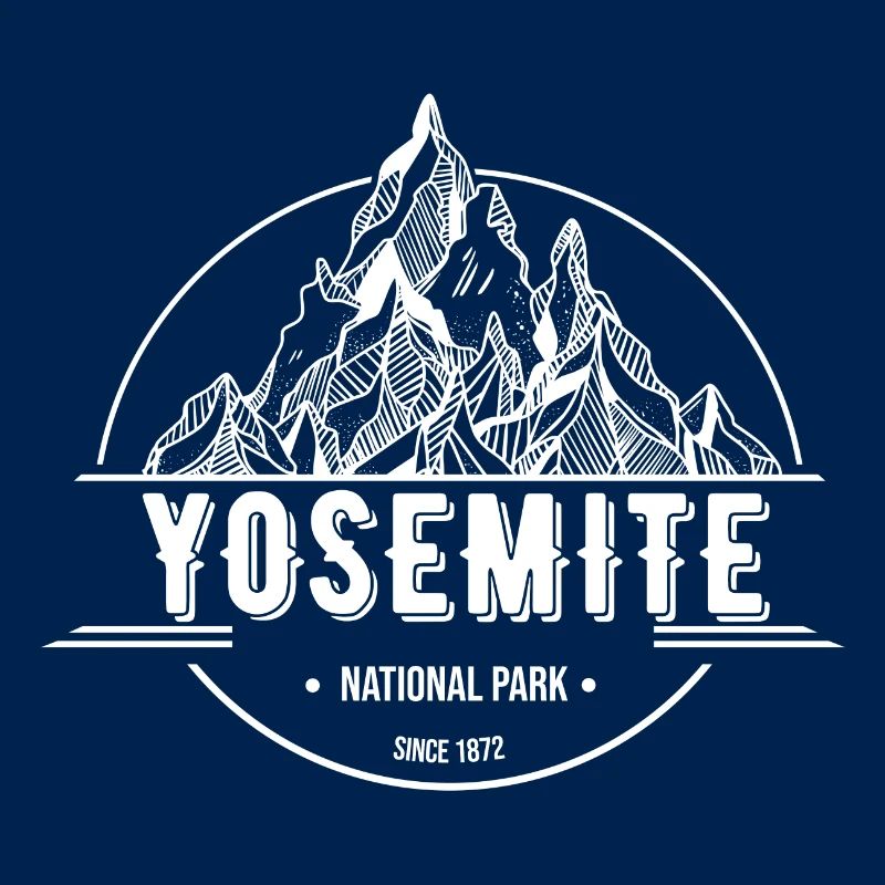 Yosemite Park - apple - computer ( White )