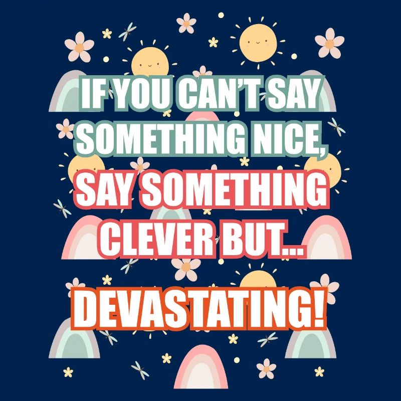 Citation intelligemment dévastatrice Tee