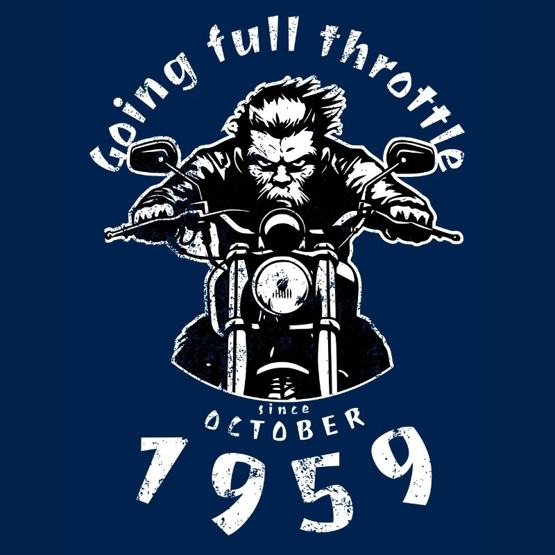 65. Geburtstag Going full throttle since 10/1959