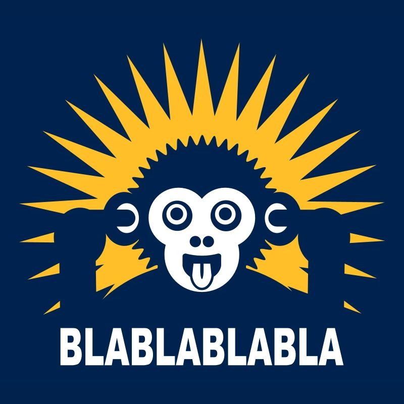 Blablablabla - Monkey babille avec un doigt dans