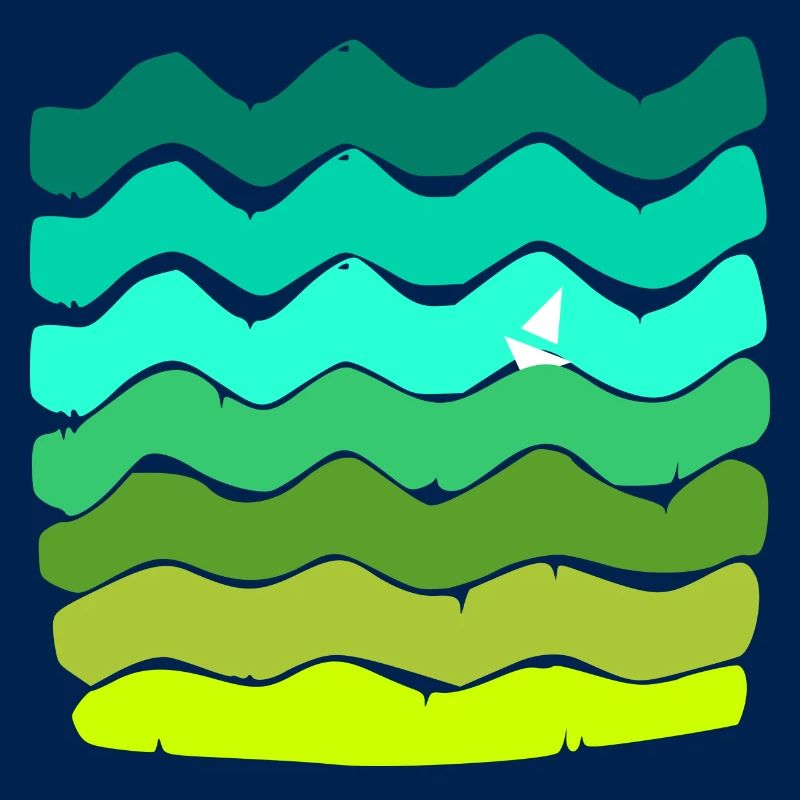 Graphismes de bateaux et de mer