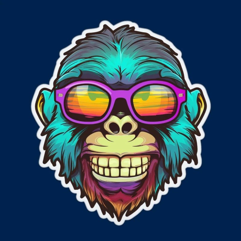 Singe psychédélique