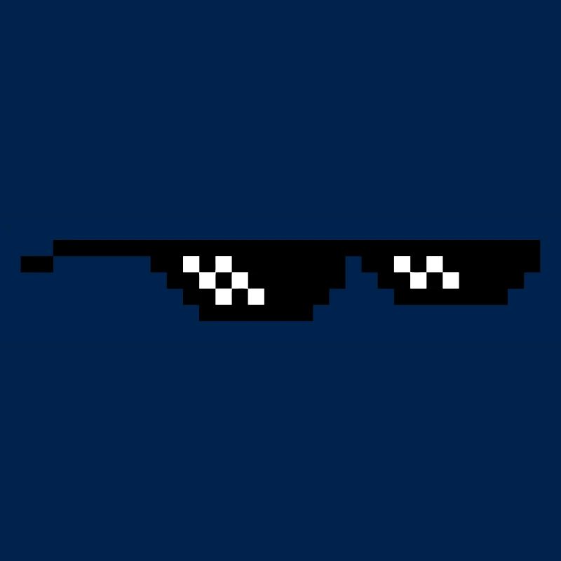 geek glasses pixel internet meme fun