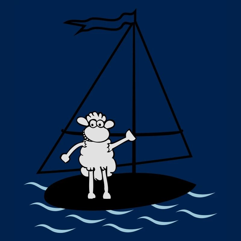 surfendes Schaf