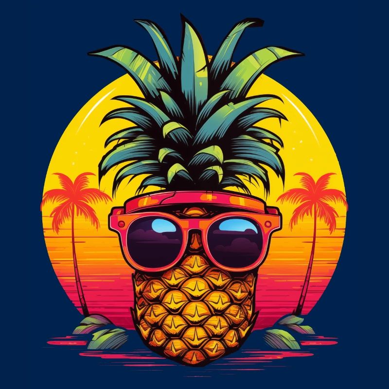 Synthwave Pineapple