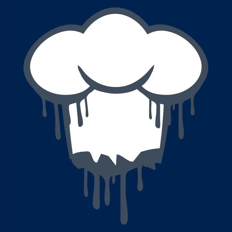 Graffiti Chef's Hat Kitchen Master Chef Cool Spray