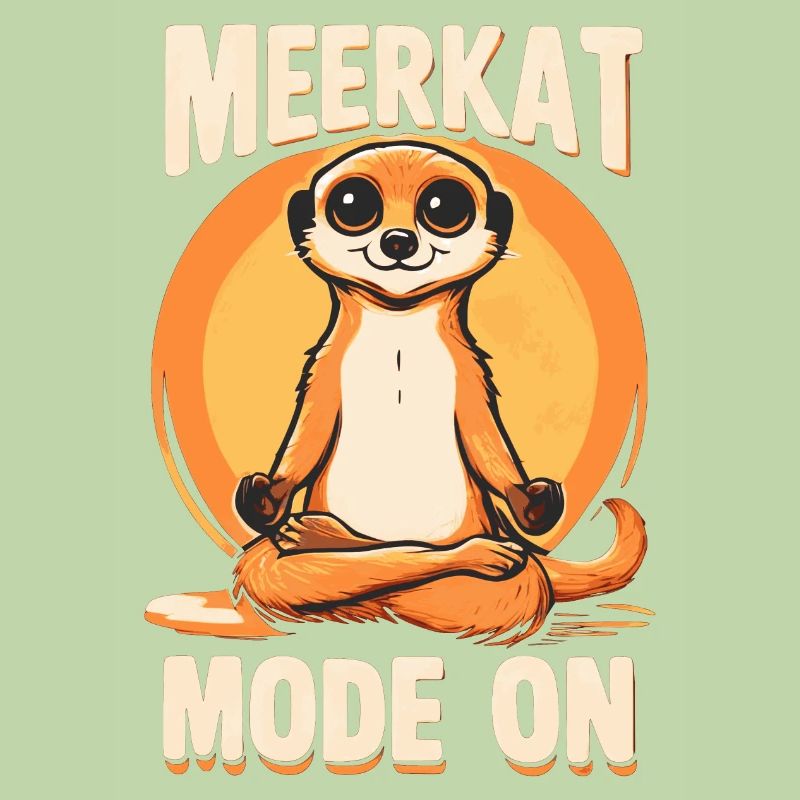 Erdmännchen Méditation Yoga - Mode Suricate activé