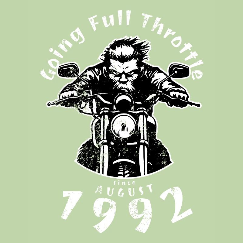 33. Geburtstag Going Full Throttle Since 08/1992