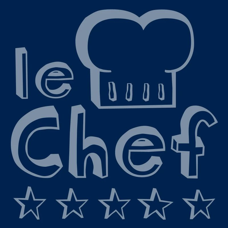 Le Chef Vater, Ehemann oder man Meister der Grill,