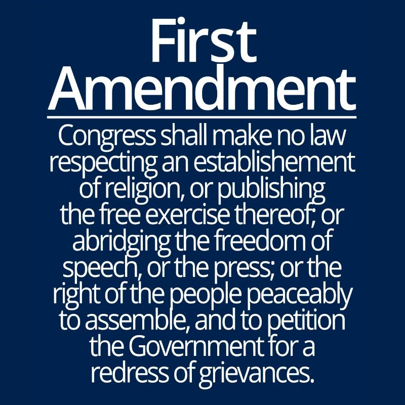 First Amendment American Constitution