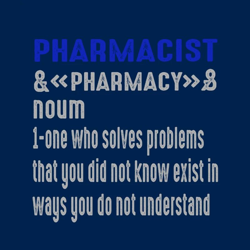 Future Vintage Retro Pharmacist Pharmacy Tech