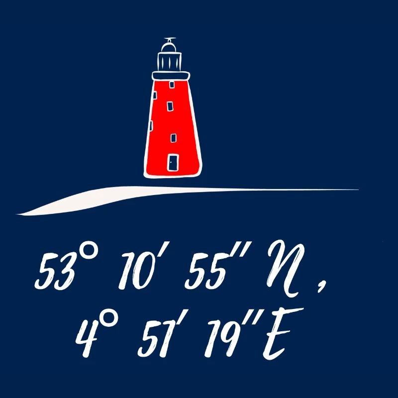 Lighthouse Texel Netherlands Coordinates